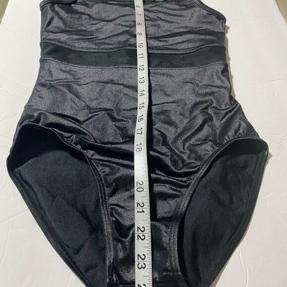 WEISSMAN Balera Dance Costume Cutout Back Tank Leotard Shimmer SH11266 LC child - Picture 5 of 9